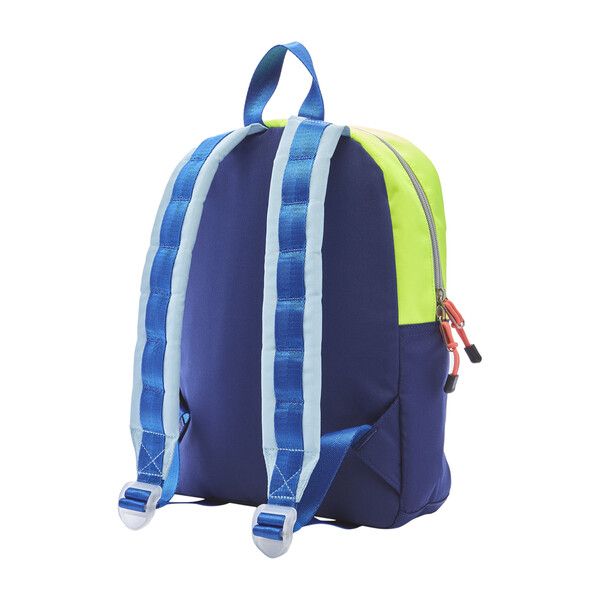 Mini Kane Backpack, Navy/Neon - Kids Boy Accessories Bags - Maisonette