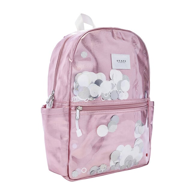 Kane Kids Backpack, White Sequins