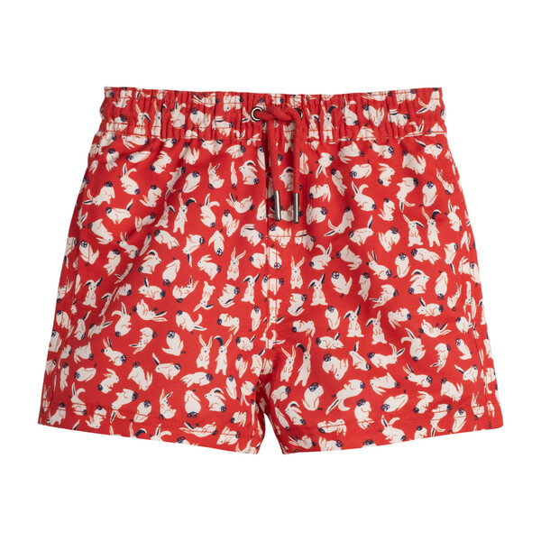 Brooks Boys Swim Trunk, Red Scattered Bunnies - What's New Trending ...