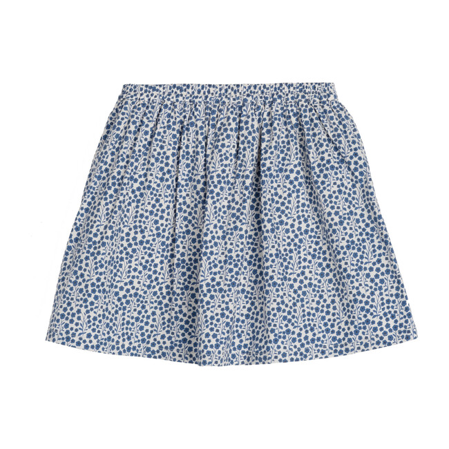 Chloe Skort, Blue Ditsy Floral