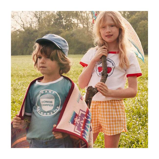 Honor Camper Tee, Sky Blue