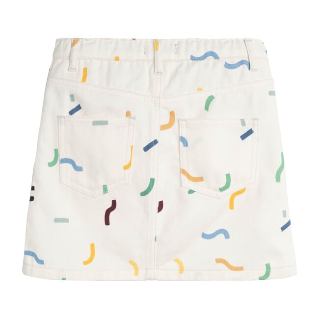 Harlow Snap Skirt, Squiggles