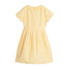 Emmalyn Short Sleeve Collared Dress, Marigold Check - Dresses - 3