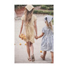 Emmalyn Short Sleeve Collared Dress, Marigold Check - Dresses - 5