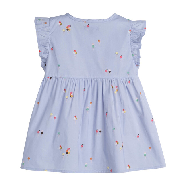 Lucy Ruffle Top, Ice Cream