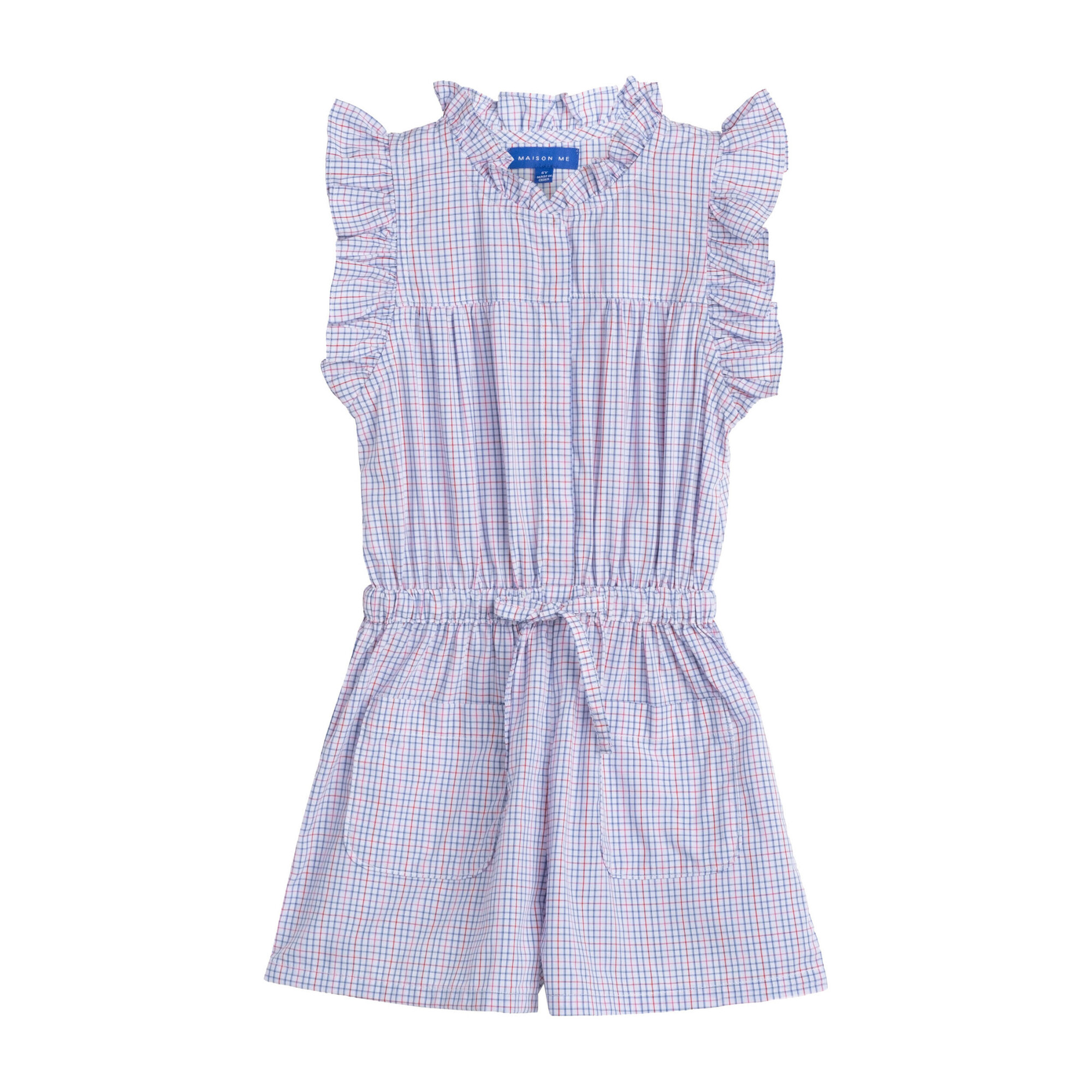 Maeve Romper, Multi Check