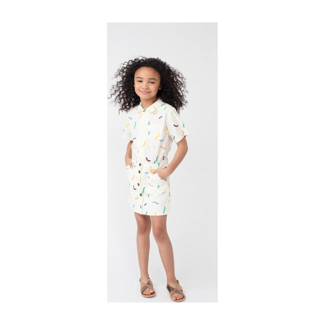 Oliver Short Sleeve Button Down, Squiggles