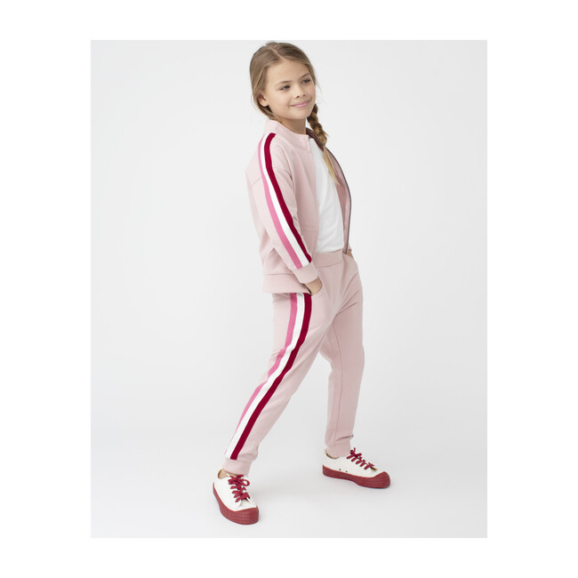 Riley Track Jogger, Pink Multi