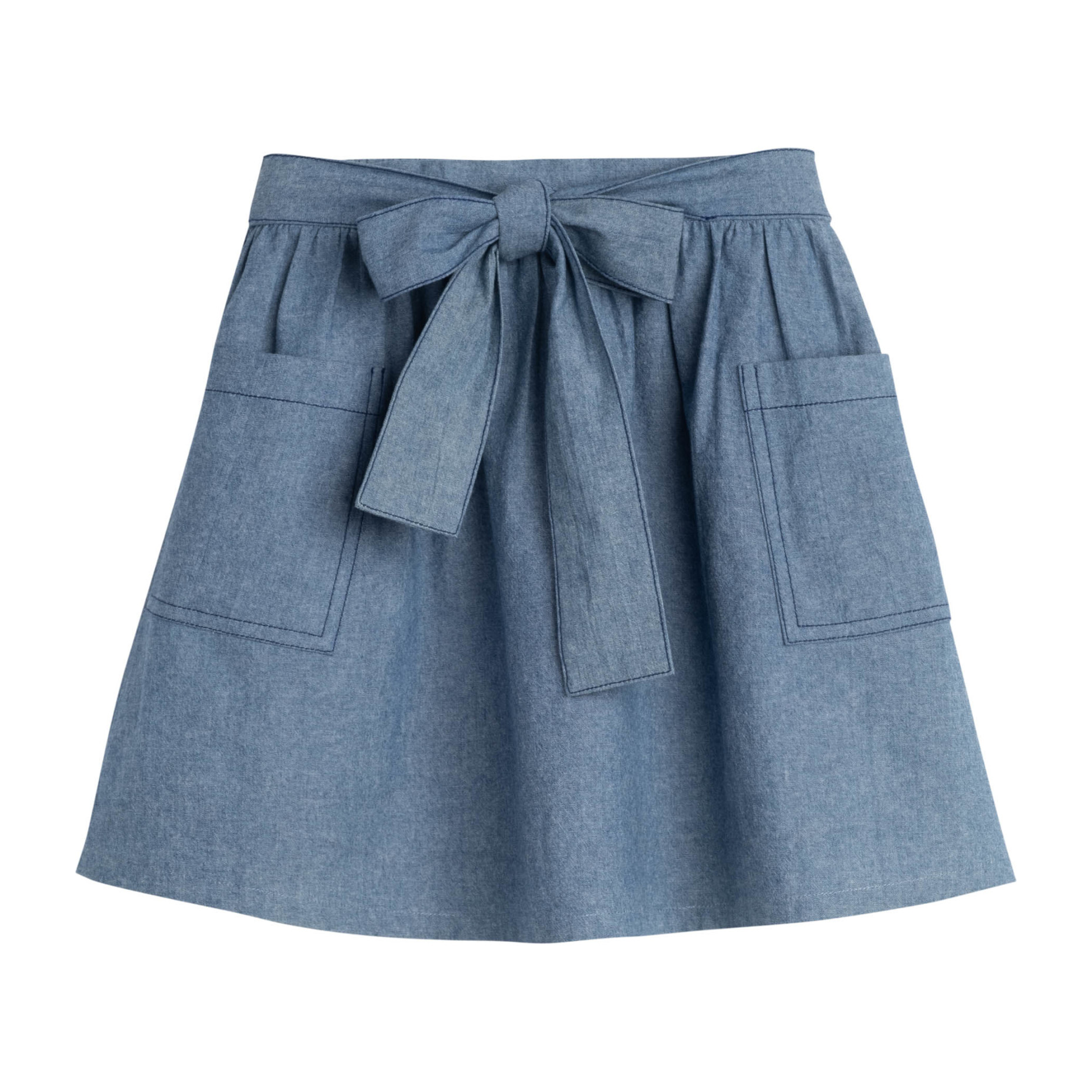 Willow Bow Skirt, Chambray - What's New Trending Exclusives - Maisonette