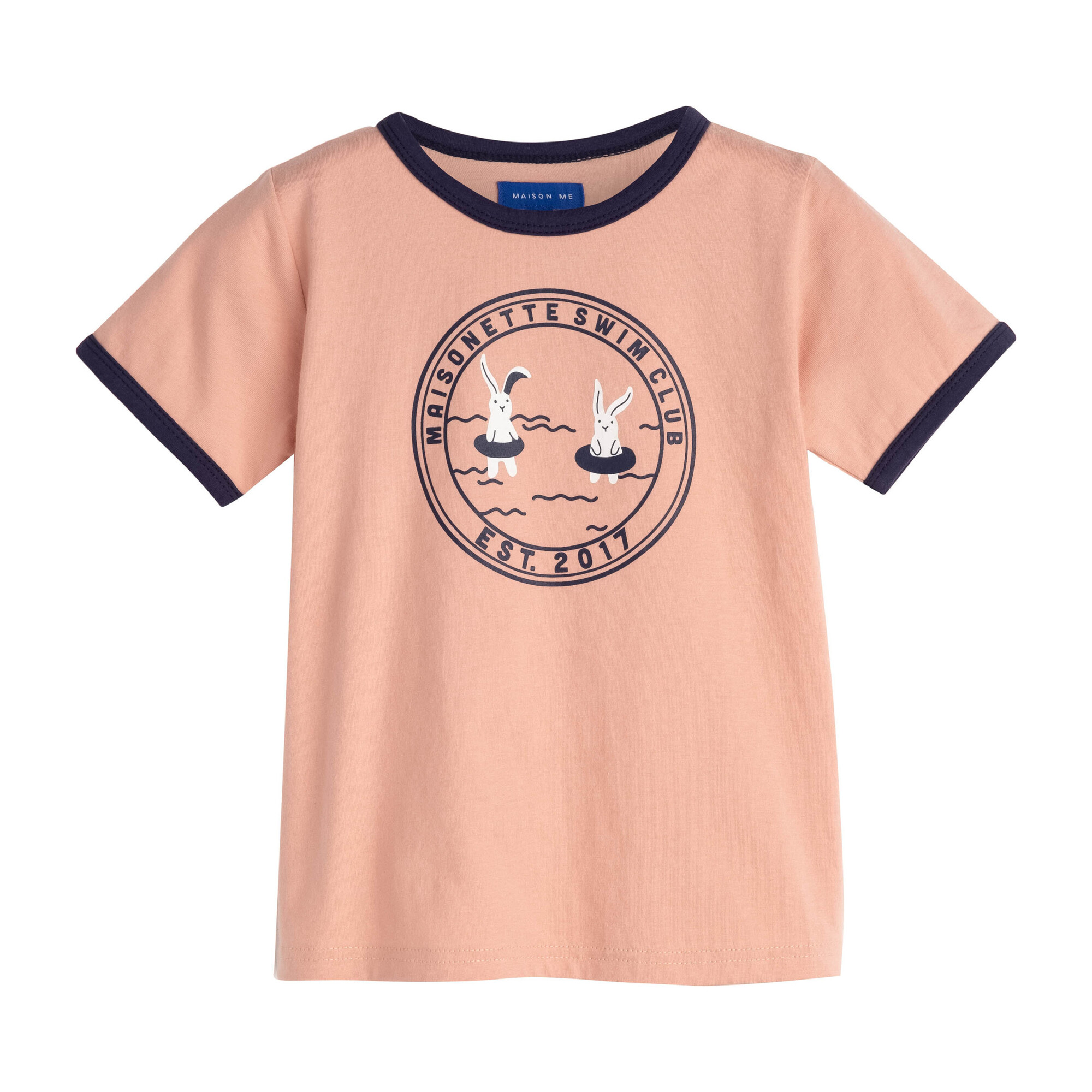 Swim Club Tee, Pink