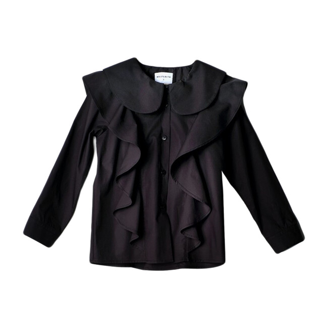 Rebecca Shirt, Black - Shirts - 1
