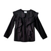 Rebecca Shirt, Black - Shirts - 1 - thumbnail
