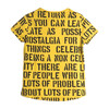 Sebastio Tee, Yellow Alphabet Soup - Tees - 2
