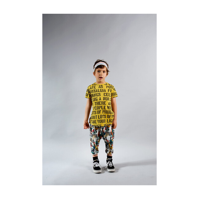 Sebastio Tee, Yellow Alphabet Soup - Tees - 3