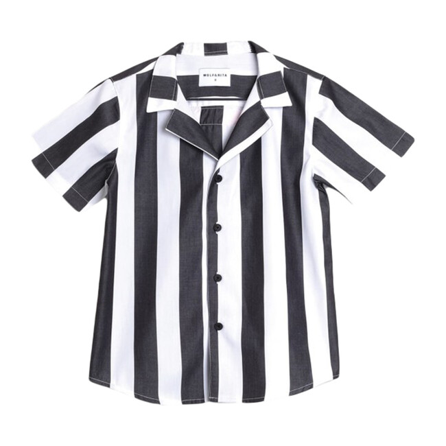 Bruno Shirt, White Stripes - Shirts - 1