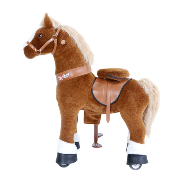 Brown Horse with White Hoof, Medium - Play Baby Ride-Ons & Rockers ...