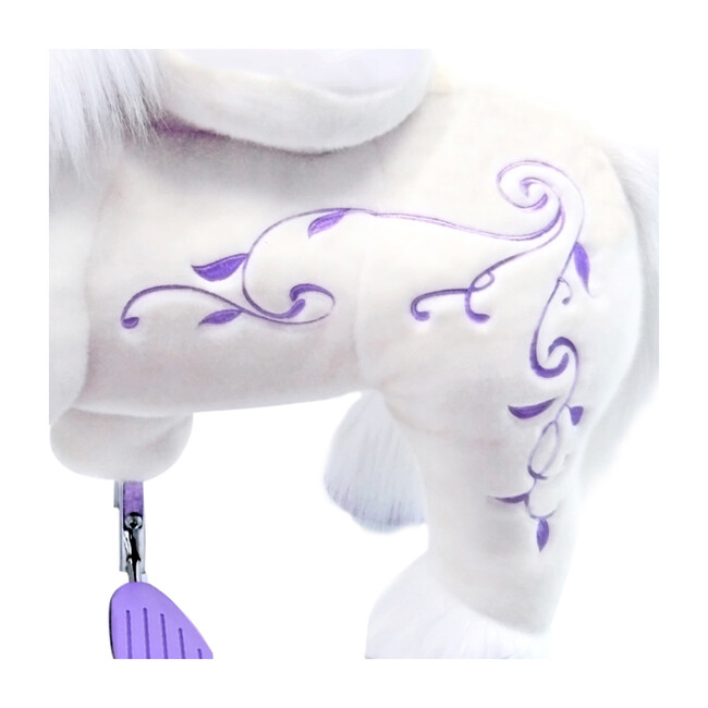 Unicorn with Purple Horn