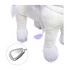 Unicorn with Purple Horn - Ride-On - 3