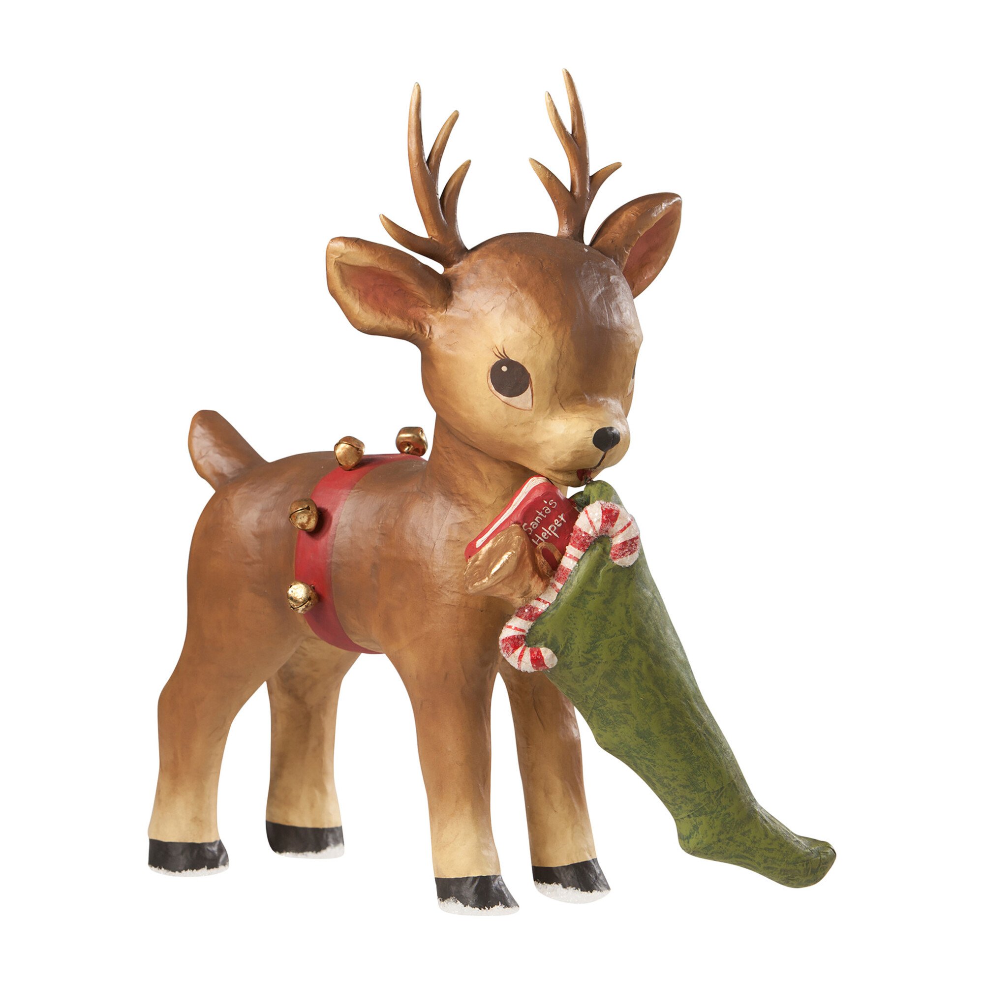 Santa's Helper Reindeer Paper Mache