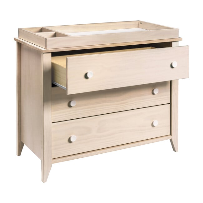 Sprout 3-Drawer Changer Dresser with Removable Changing Tray, Natural