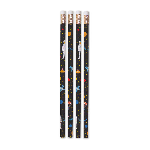 Set of 8 Where Is Jupiter? Pencils