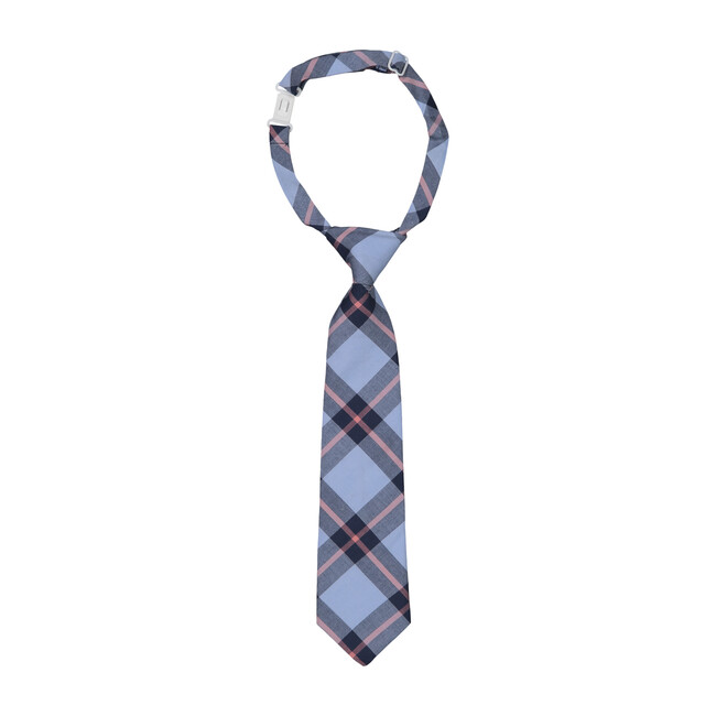 Tie, Blue Plaid