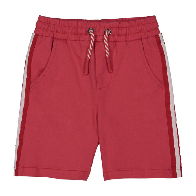Taped Short, Red Twill - Shorts - 1