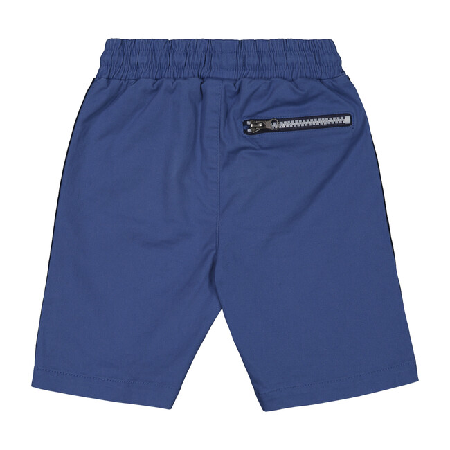 Taped Short, Blue Twill