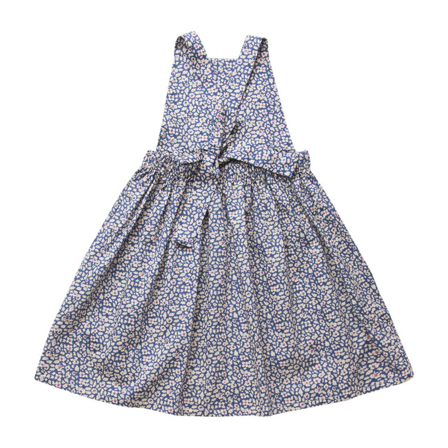 Cotton Conkers Pinafore, Feather Fields Liberty Print - Dresses ...