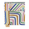 Astrid Storage Bench, Rainbow Stripes Multi