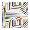 Astrid Storage Bench, Rainbow Stripes Multi