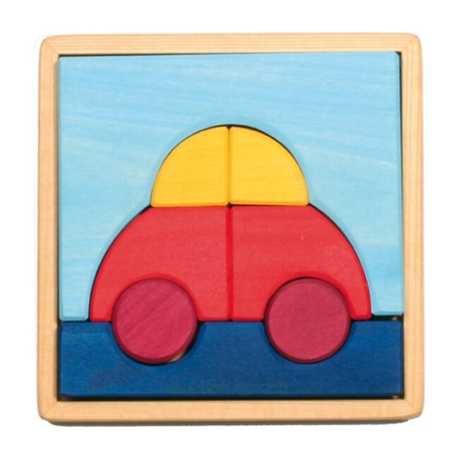 Wooden Car Puzzle - Puzzles - 1