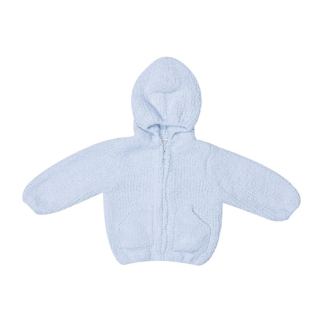 Chenille Jacket, Light Blue