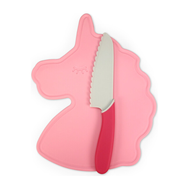 Rainbows & Unicorns Cutting Board & Knife Set