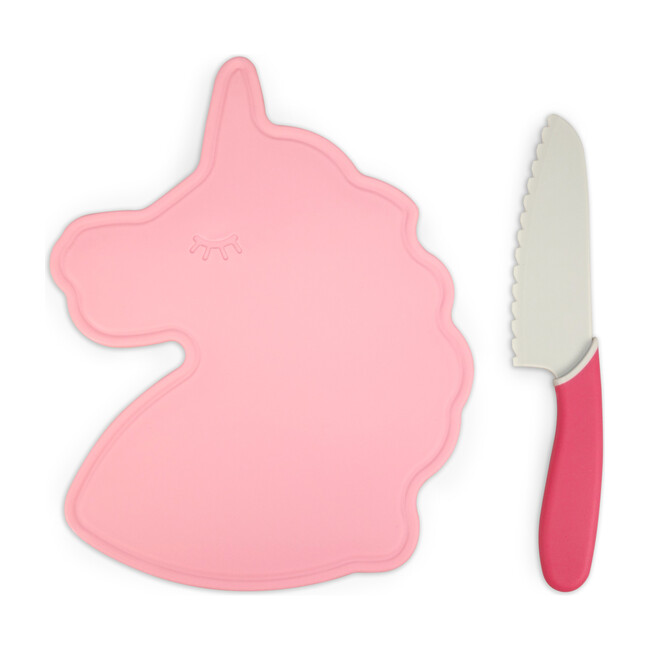 Rainbows & Unicorns Cutting Board & Knife Set