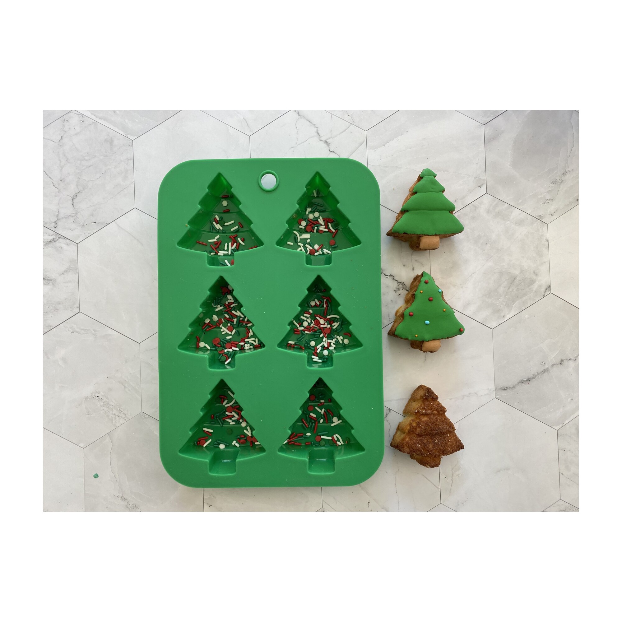 Winter Wonderland Holiday Ornament Cupcake Mold