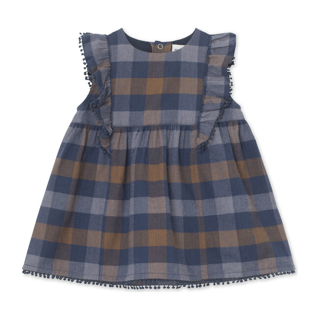 April Dress, Black Iris Blue - Dresses - 1