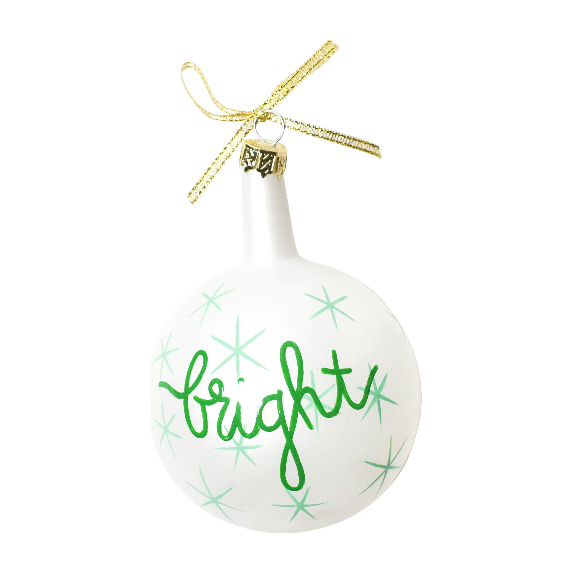 Christmas Sprits Bright Ornament, Mint Star