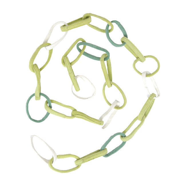 Chain Loop Garland, Green