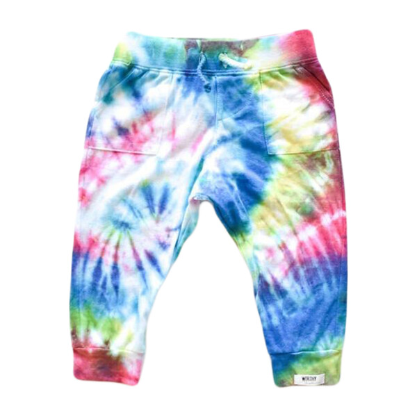 tie dye jumper and joggers