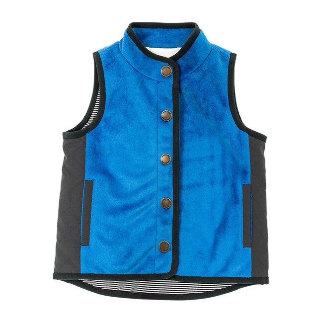 Lightweight Everyday Vest, Blue - Vests - 1
