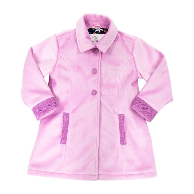 Lightweight Party Coat with Eyelet, Lilac
