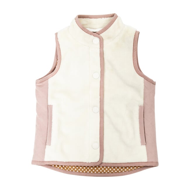 All-Season Vest, Cream - Vests - 1