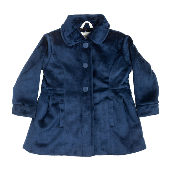 Classic Party Coat, Navy