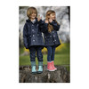 Kids Wings Raincoat, Navy - Raincoats - 2