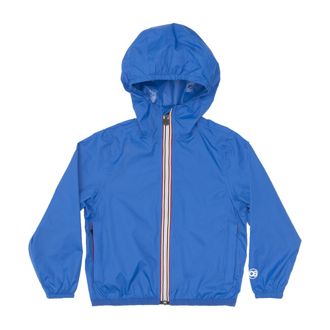 Men's Max Packable Rain Jacket, Royal Blue - Raincoats - 1