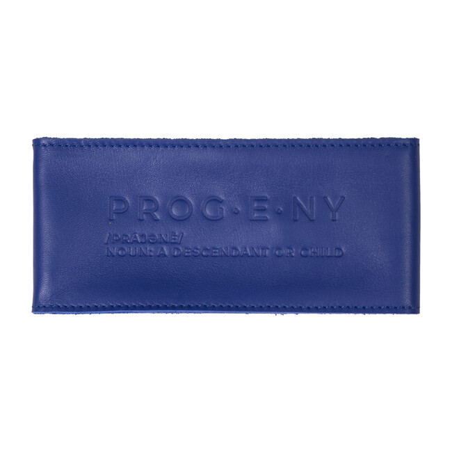 Leather Pouch, Blue