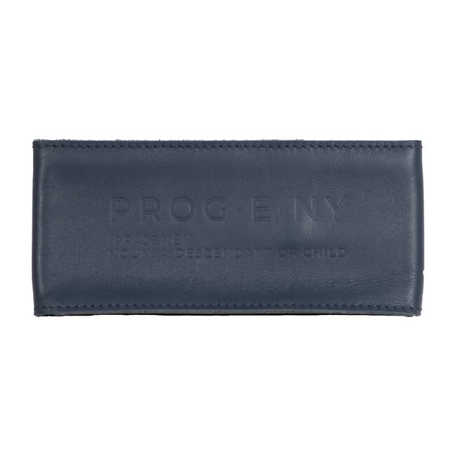 Leather Pouch, Navy