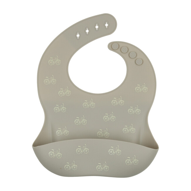 Silicone Bib, Sage