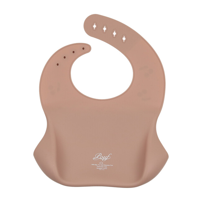 Silicone Bib, Cherry